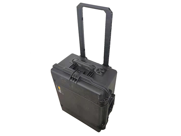 Laser obstacle removal host outer box - pull rod box type